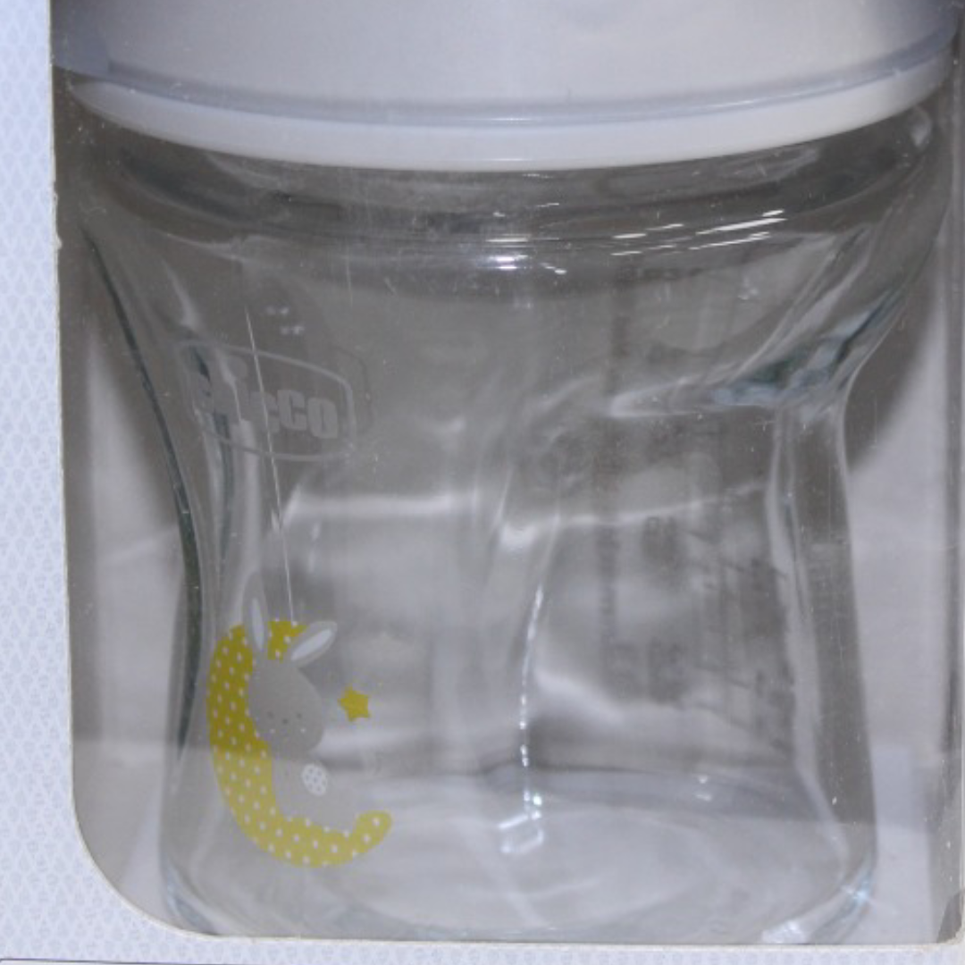 Chicco Natural feeling Glass Bottle Bunny 150ml