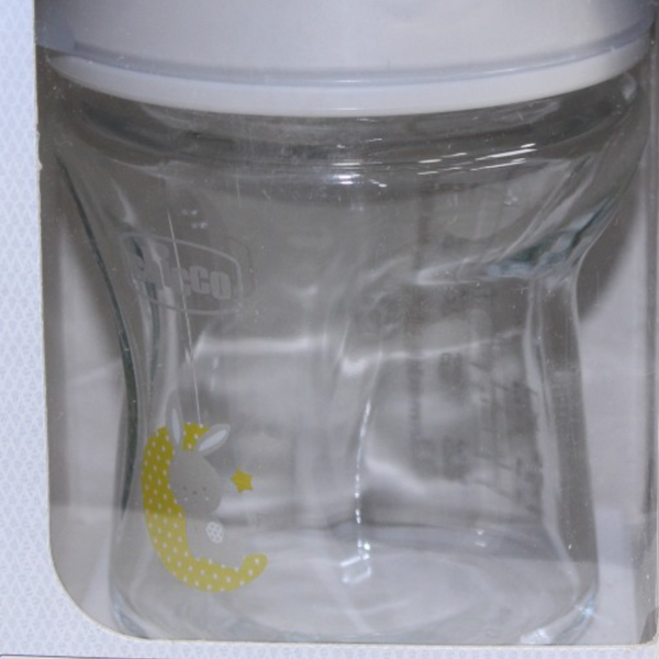 Chicco Natural feeling Glass Bottle Bunny 150ml