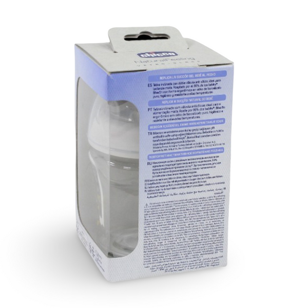 Chicco Natural feeling Glass Bottle Bunny 150ml