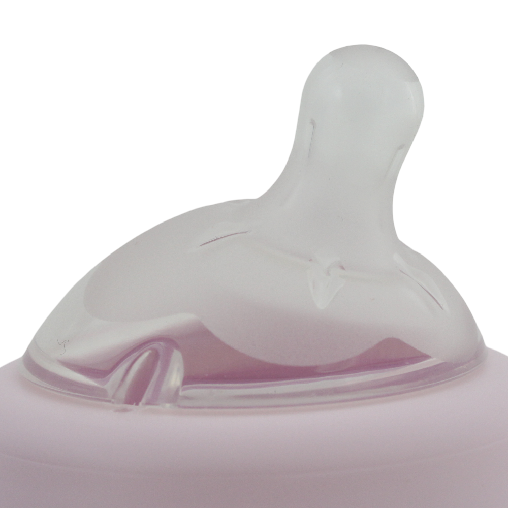 Chicco Natural Feeling Plastic Bottle 150 ml (0+ Months) Pink