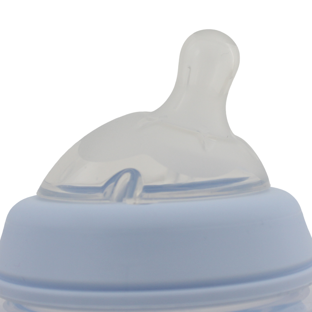 Chicco Natural Filling Plastic Bottle 150 ml (0+ Months) Blue