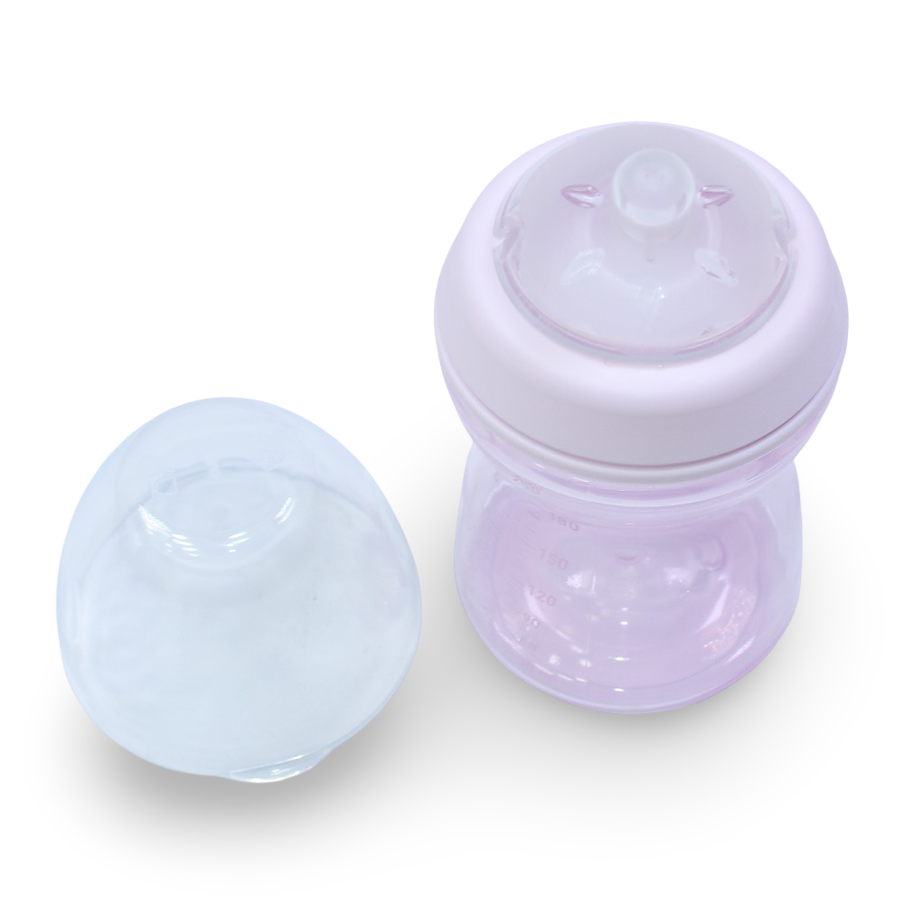 Chicco Natural Filling Plastic Bottle 250ml 2m+ – Pink