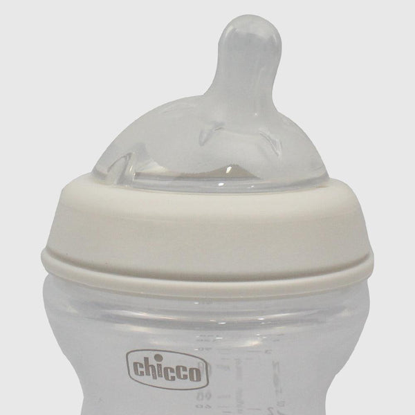 Buy Chicco Natural Feeling Bottle Fast Flow 330 ml (6+ Months) by Chicco  from Ourkids