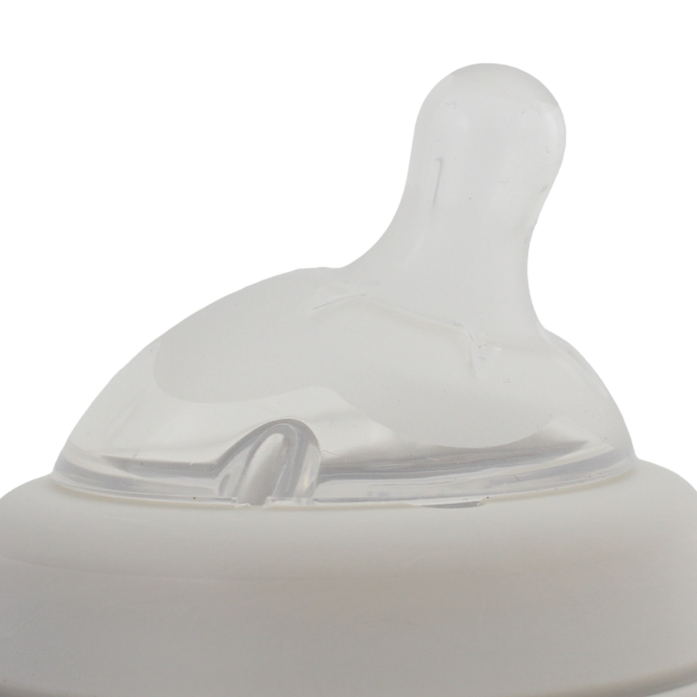 ببرونة رضاعة ناتشورال فيلينج المضادة للمغص للاطفال من شيكو، 250 مل، لعمر 2 شهر فما فوق،تدفق متوسط