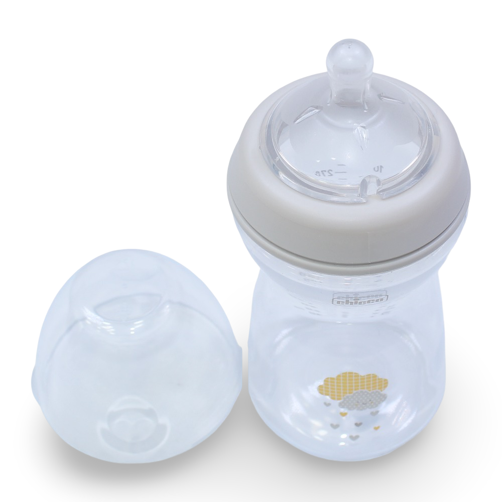 ببرونة رضاعة ناتشورال فيلينج مضادة للمغص للاطفال من شيكو، 330 مل، لعمر 6 اشهر فما فوق تدفق سريع