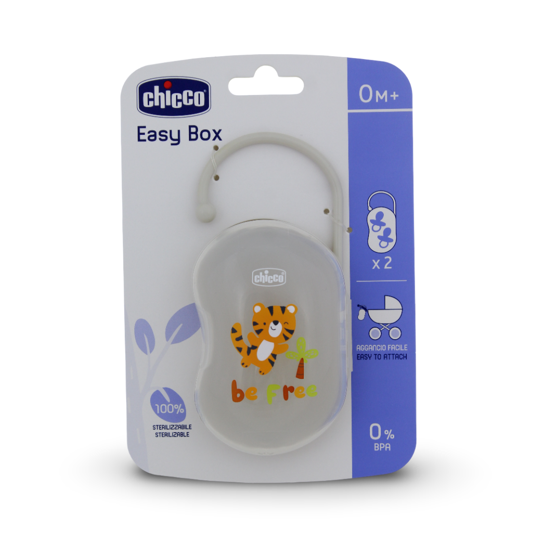 Chicco Easy Box Pacifier Holder – Grey