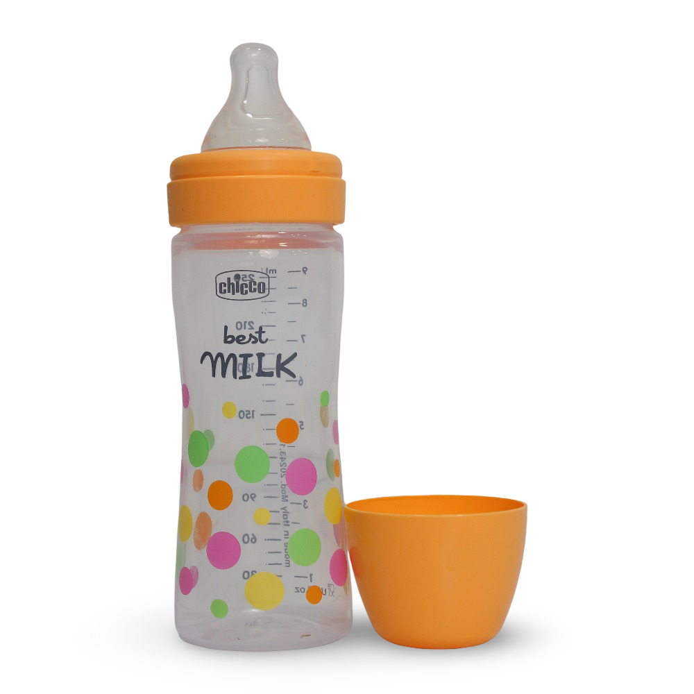 Chicco Perfect Easy Physio Anti-Colic Baby Bottle 250ml - Orange