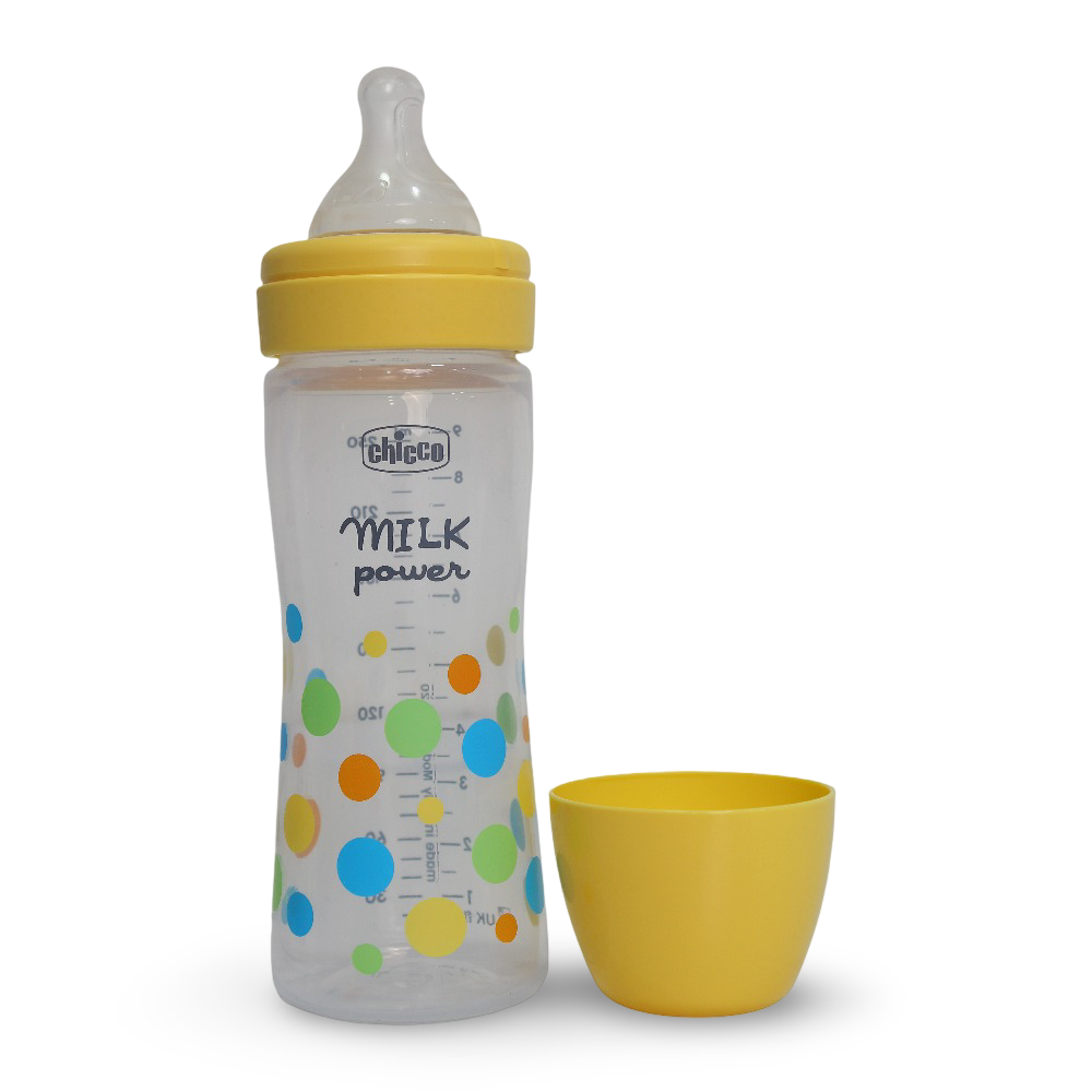 Chicco Perfect Easy Physio Anti-Colic Baby Bottle 250ml - Yellow