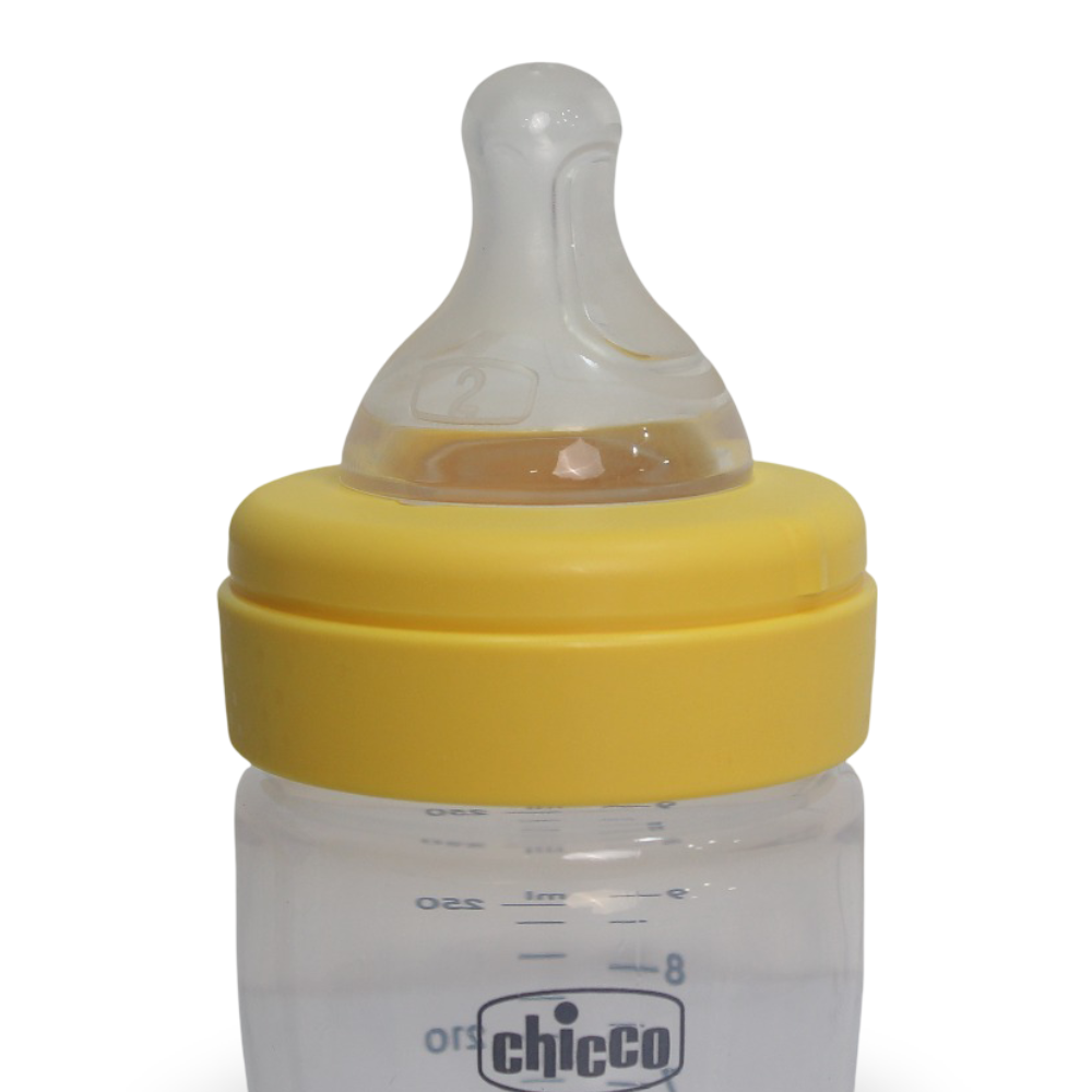 Chicco Perfect Easy Physio Anti-Colic Baby Bottle 250ml - Yellow