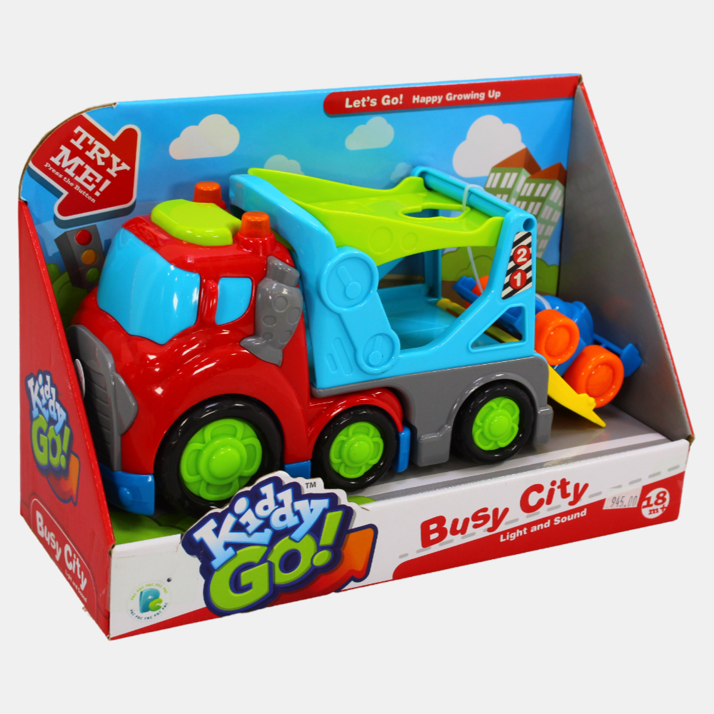DHTS10331\Busy City Truck With Ligh And Sound