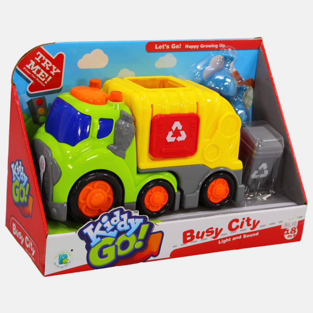 DHTS10332\Busy City Truck With Ligh And Sound