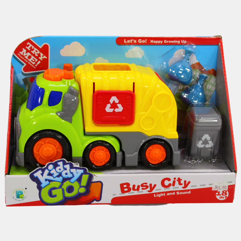 DHTS10332\Busy City Truck With Ligh And Sound