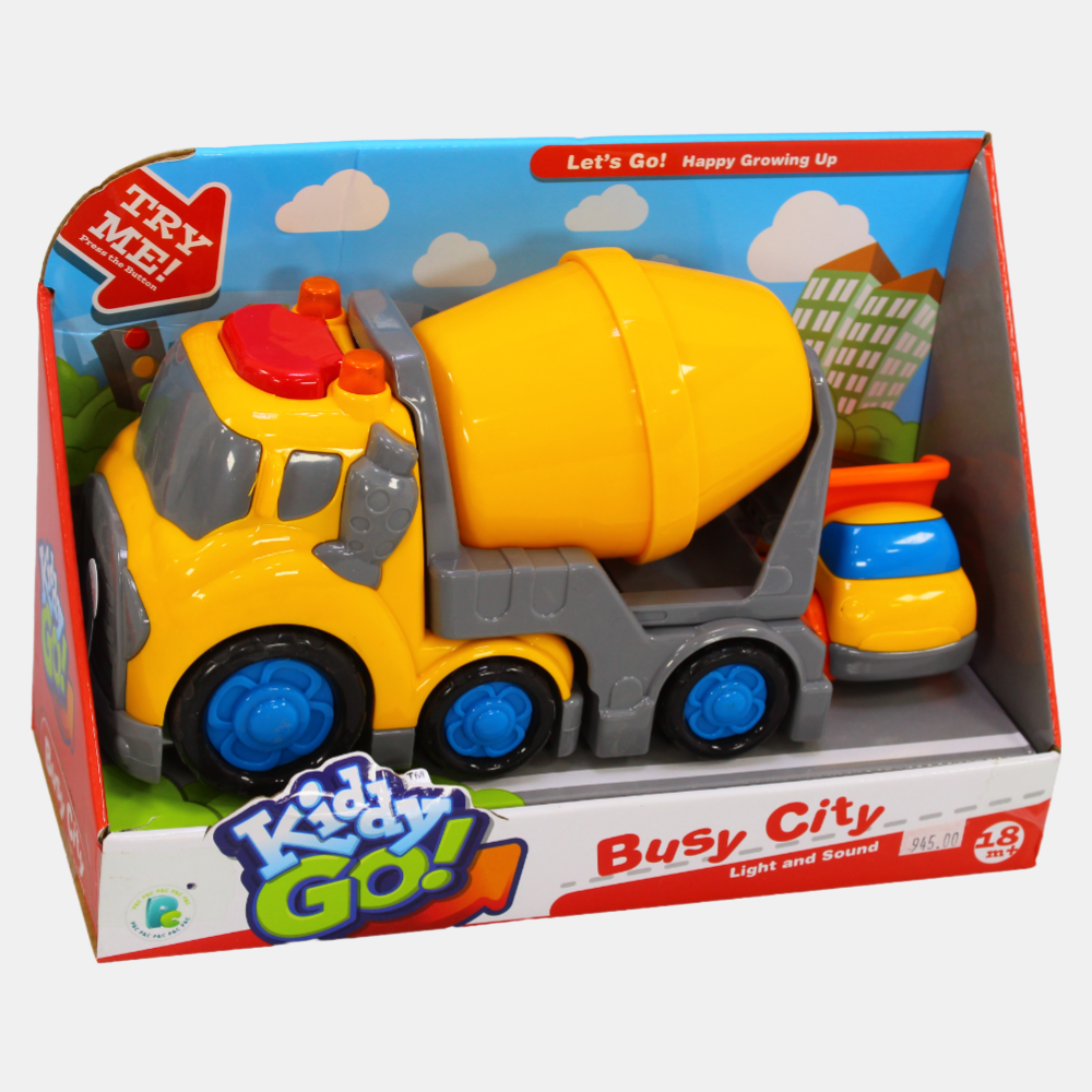 DHTS10339\Busy City Truck With Ligh And Sound
