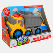 DHTS10340\Busy City Truck With Ligh And Sound