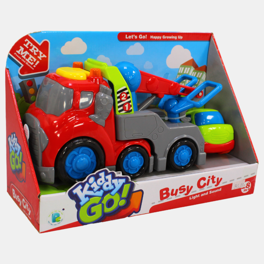 DHTS10349\Busy City Truck With Ligh And Sound