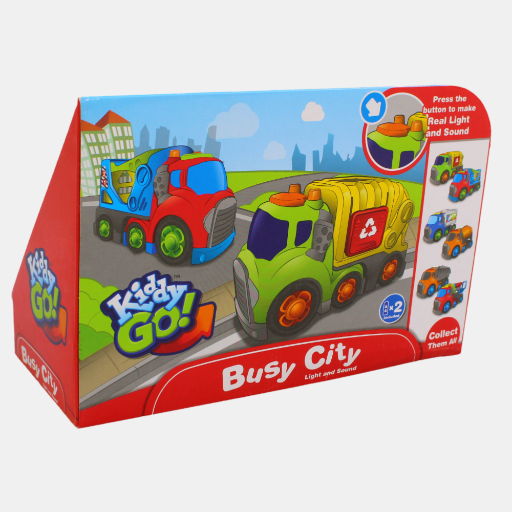 DHTS10349\Busy City Truck With Ligh And Sound