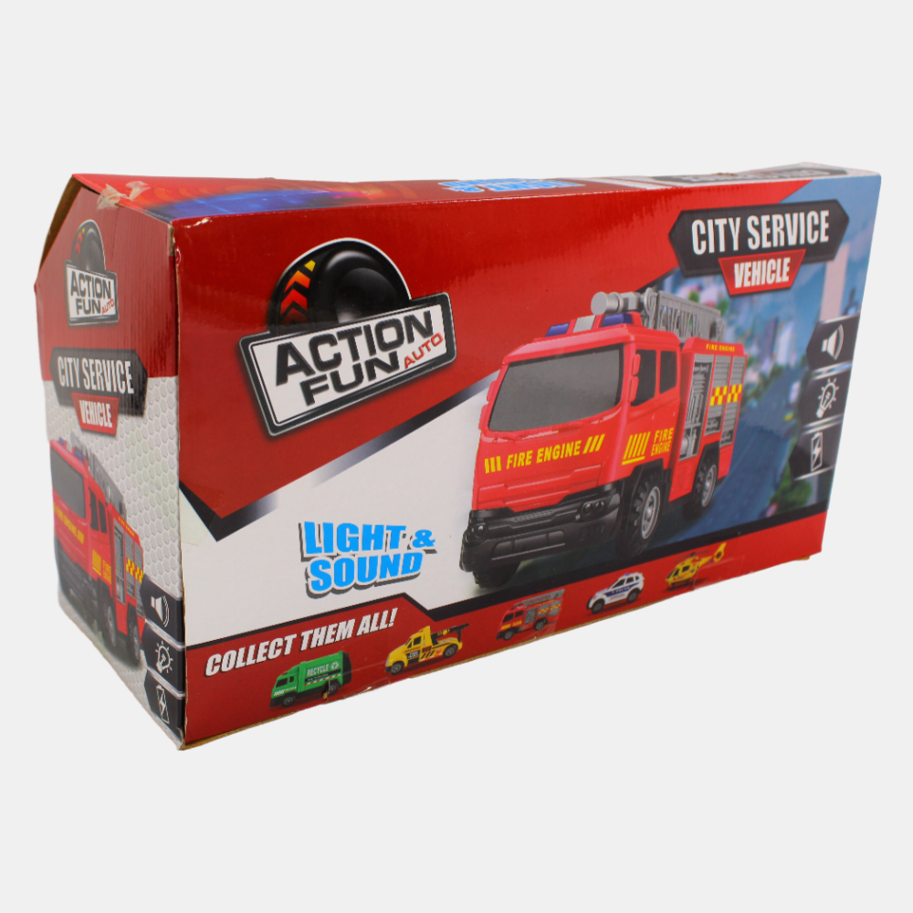 DHTS10357\City Service Light And Sound Helicopter