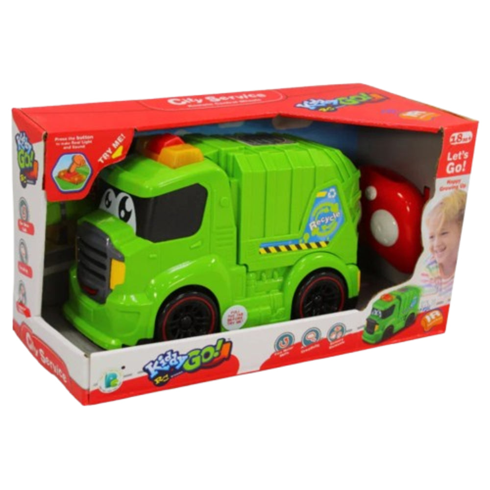 City Service R/C Trash Truck - Green