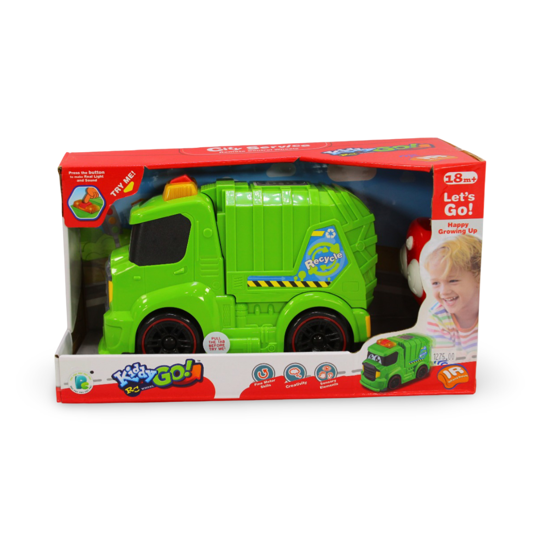 City Service R/C Trash Truck - Green