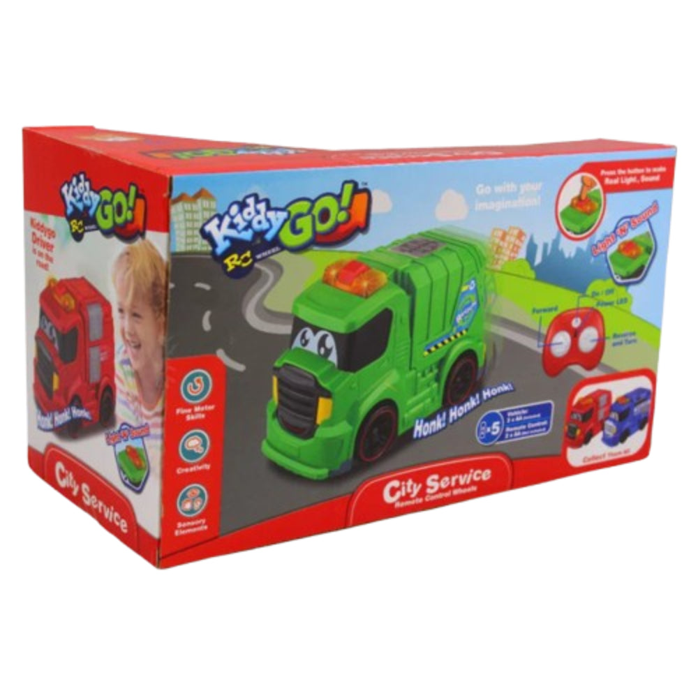 City Service R/C Trash Truck - Green