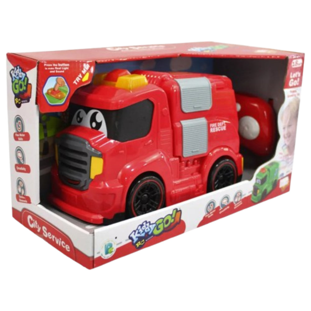 City Service R/C Fire Truck - Red