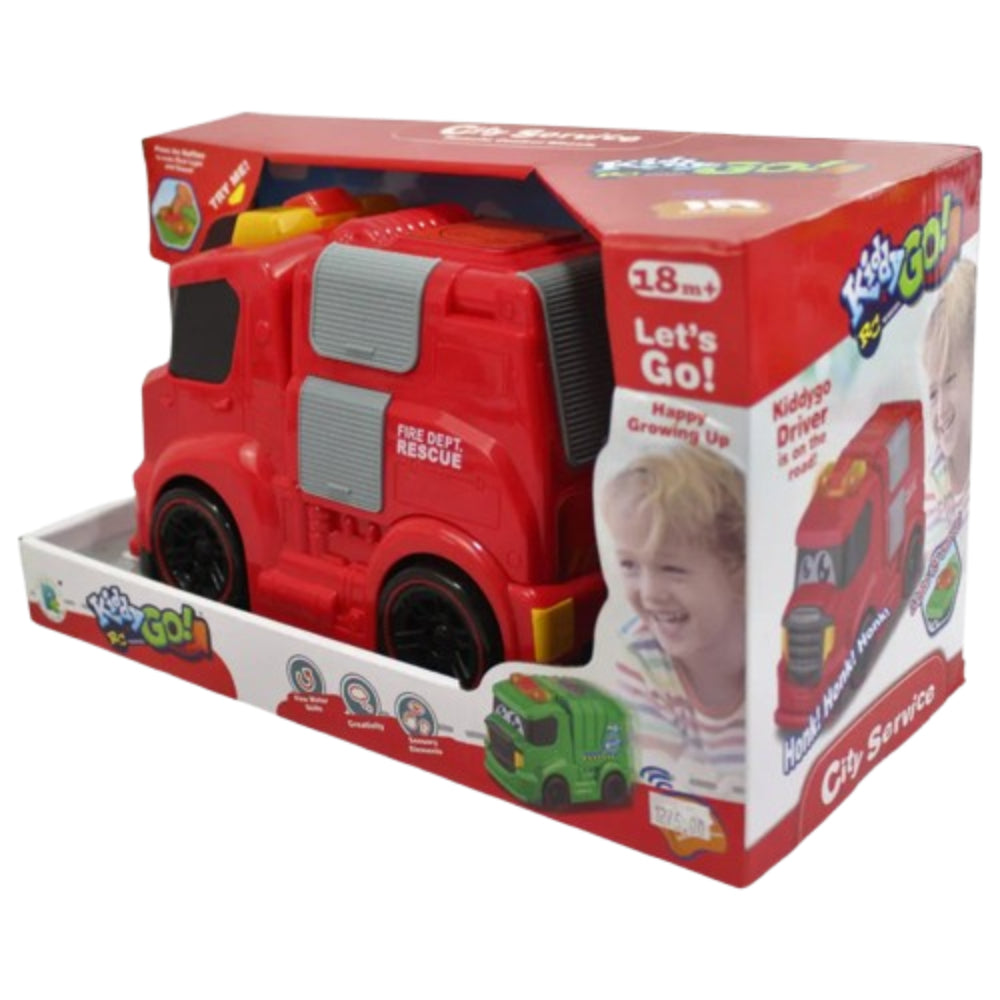 City Service R/C Fire Truck - Red