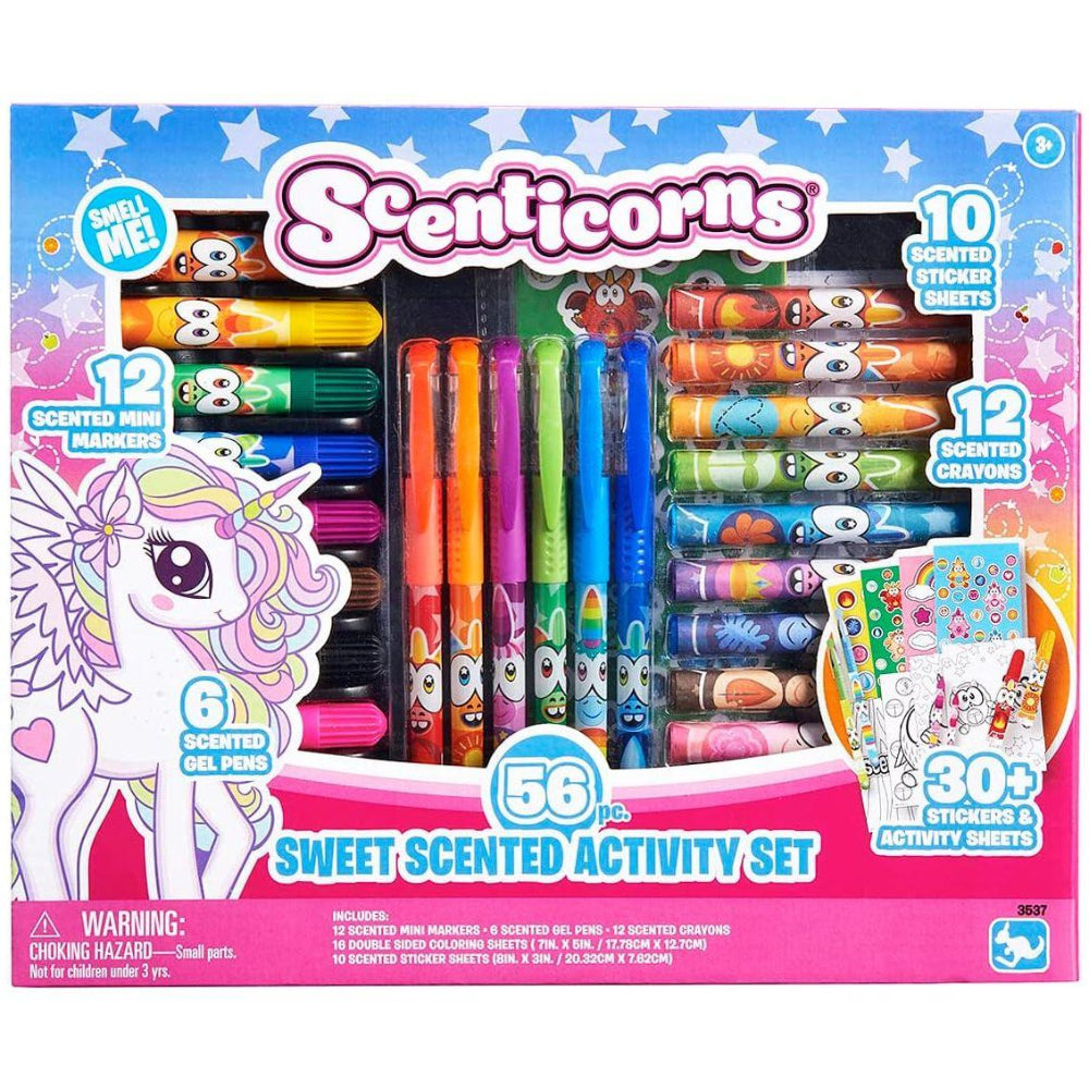 Scenticorns Sweet Scented Activity Set - 56 Pcs