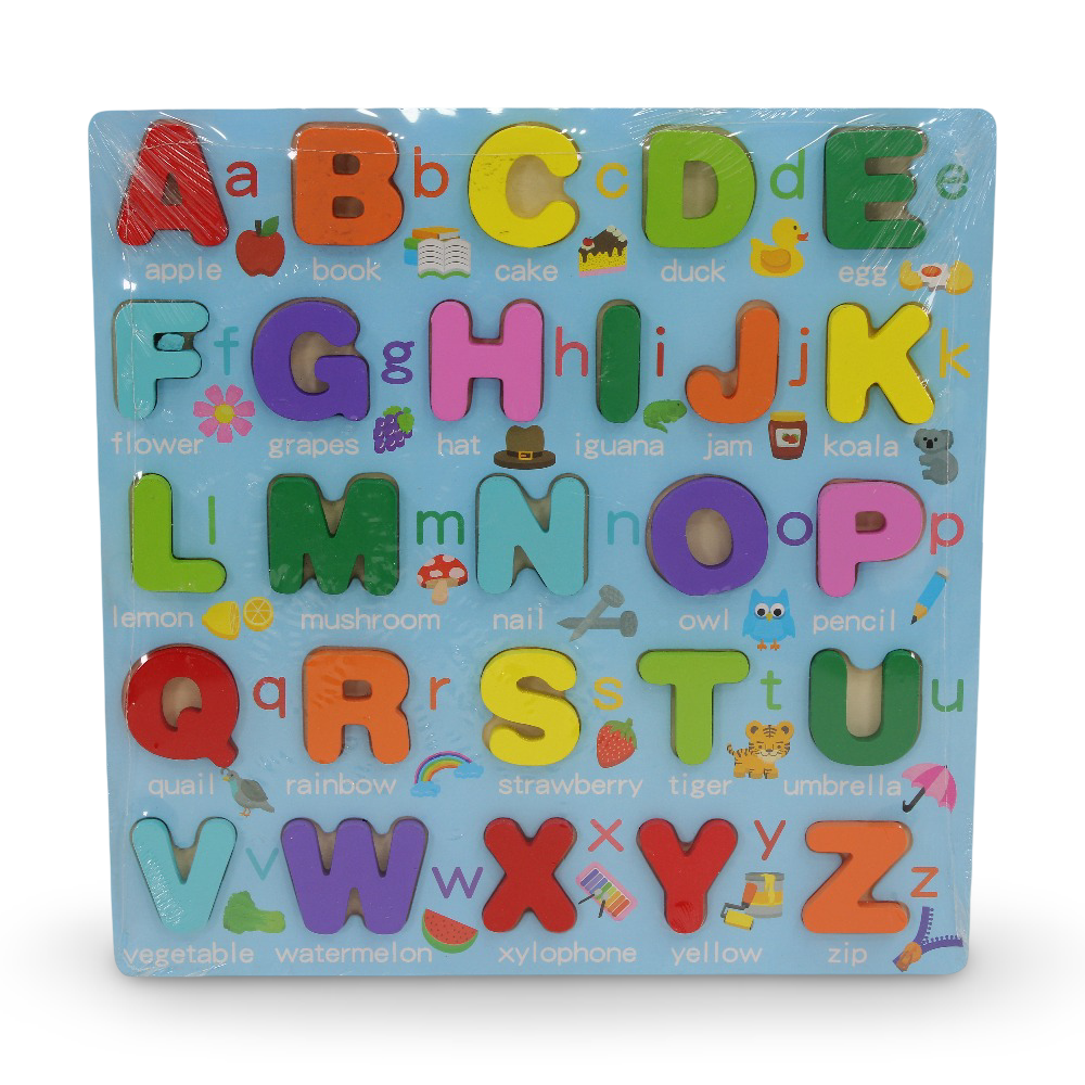Upper Case English Alphabet Matching Board