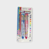 Care Bears Scented Rainbow Pens 10 Colors & Scents - 2 Pens