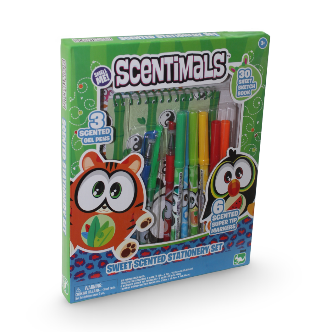 Scentimals Sweet Scented Stationery Set