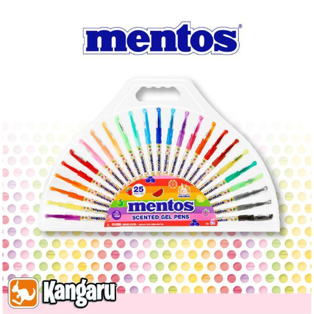 Mentos Scented Gel Pens - 25 Colors