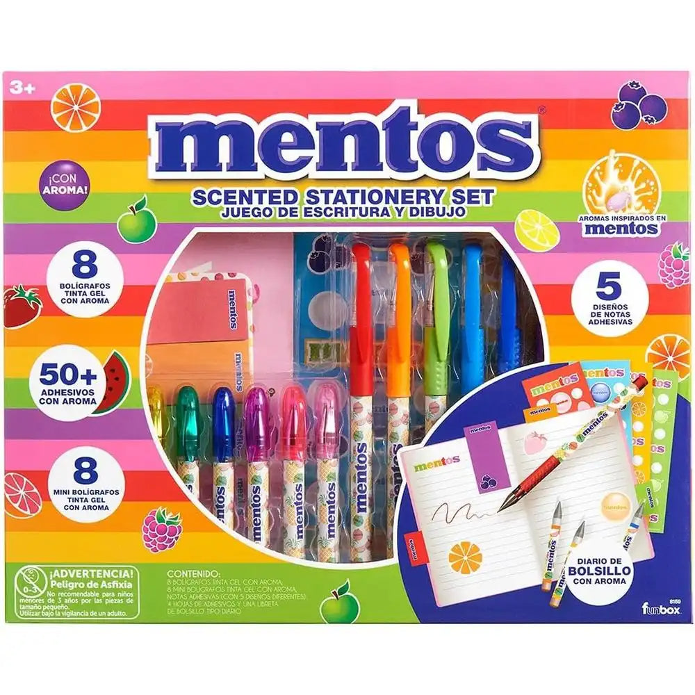Mentos Scented Stationery Set