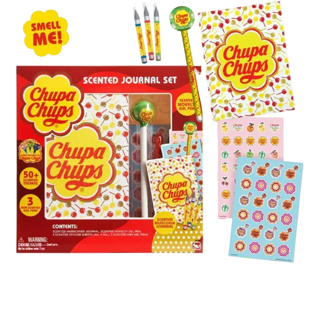 Chupa Chups Scented Journal Set - School - Kangaru