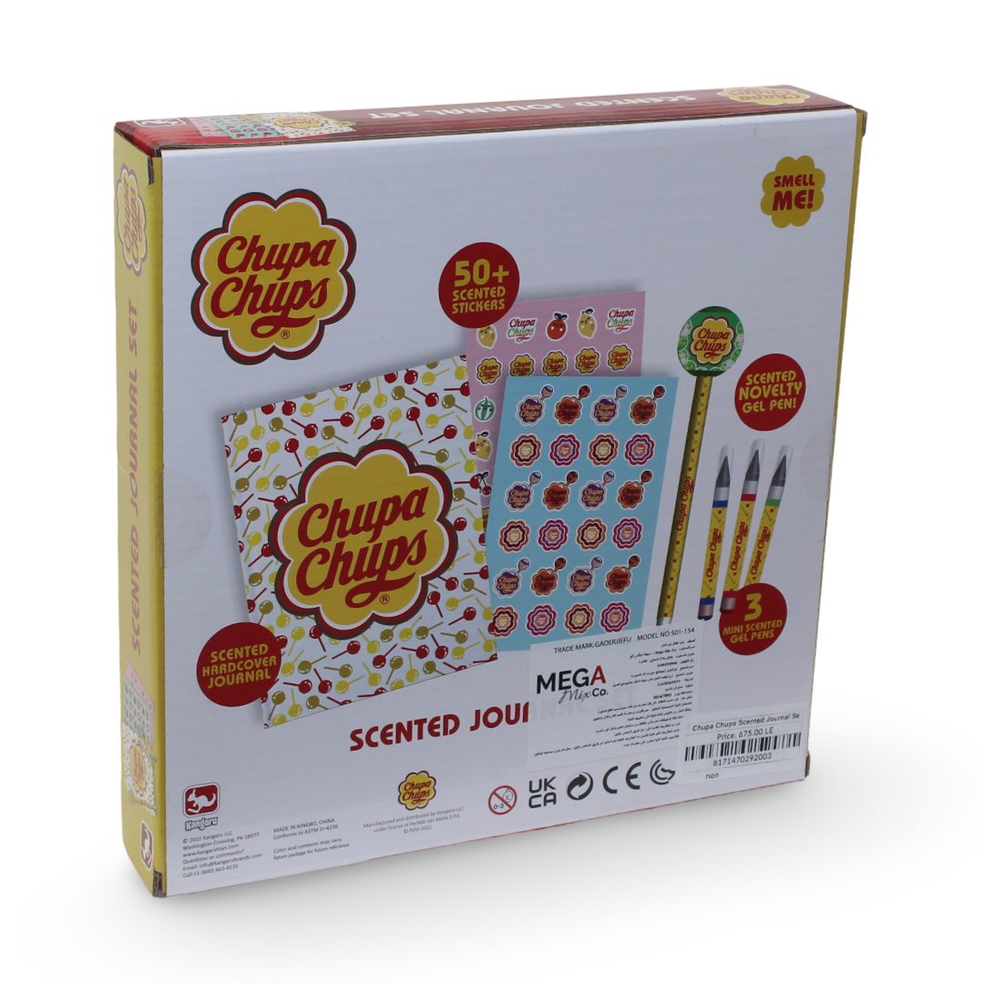 Chupa Chups Scented Journal Set