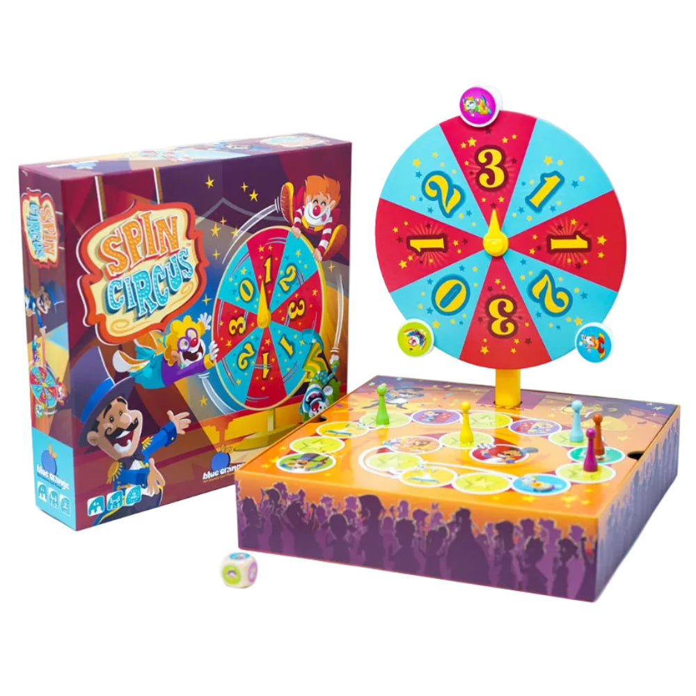 Nilco Blue Orange Games Spin Circus Board Game