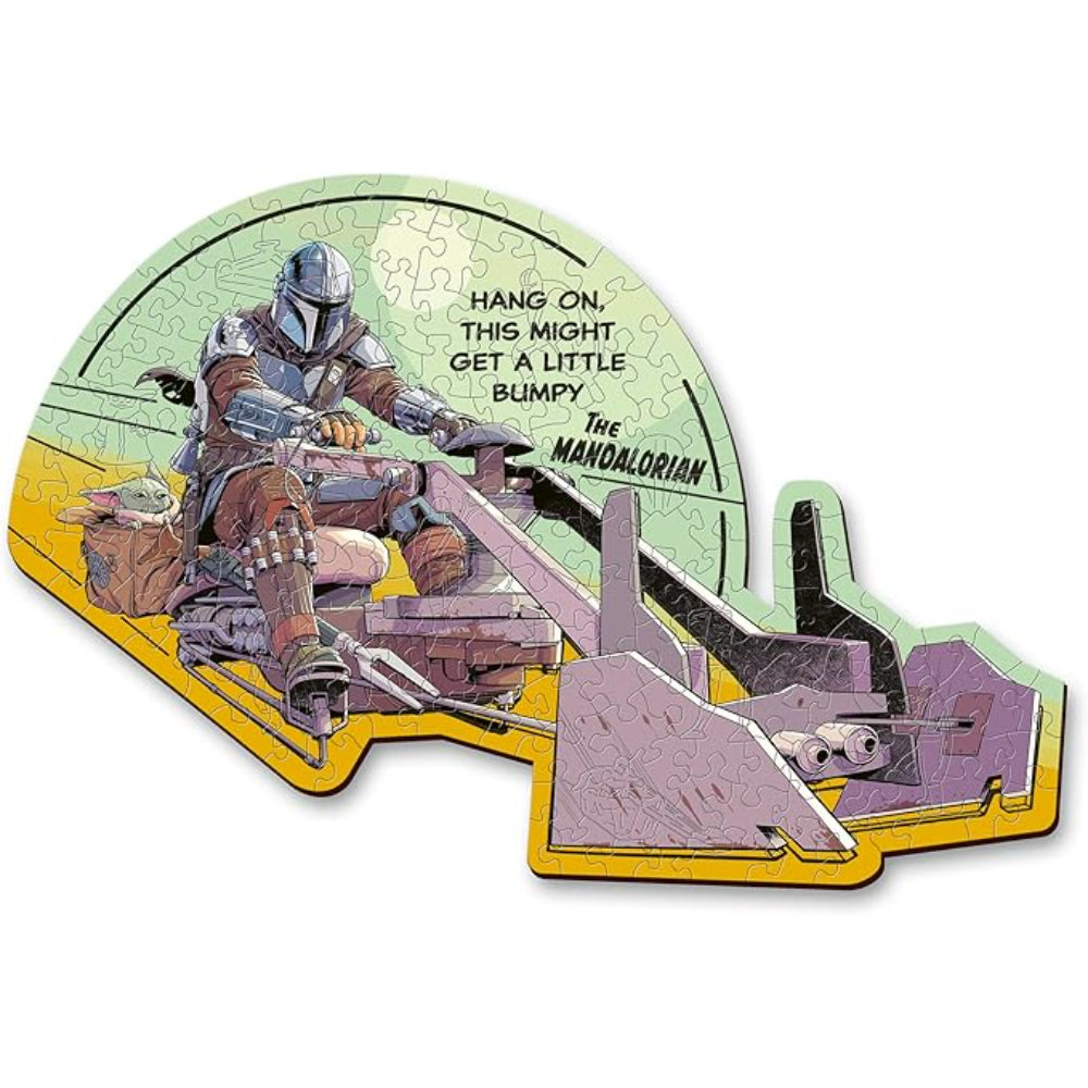 Trefl The Mandalorian - Reunite Wooden Puzzle - 160 Pcs - Toys
