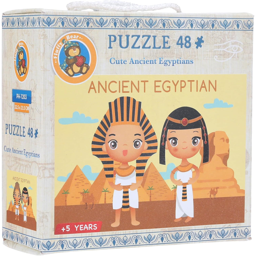 Cute Ancient Egyptians Puzzle - 48 Pcs