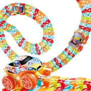 "Changeable Track" DIY Racing Set – 142 Pcs