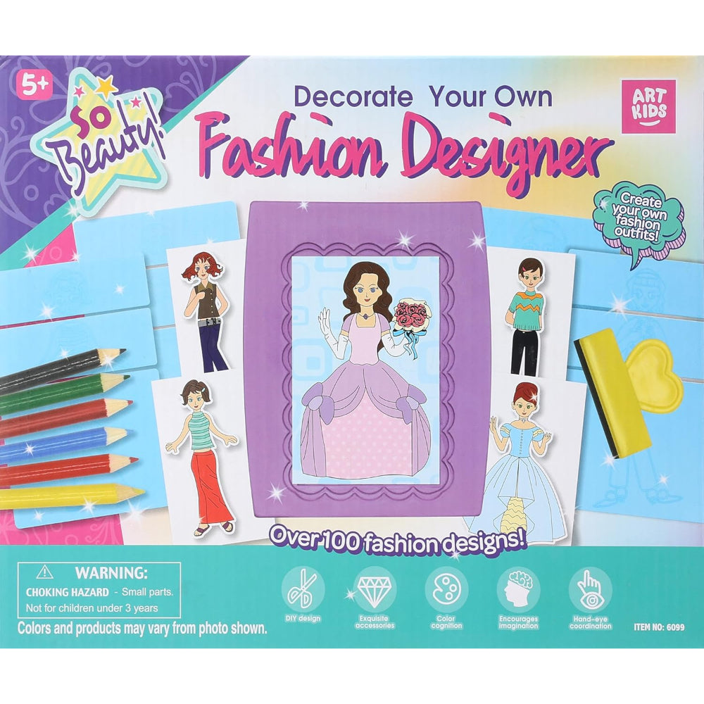 Art Kids Create Your Own Fashion Designer