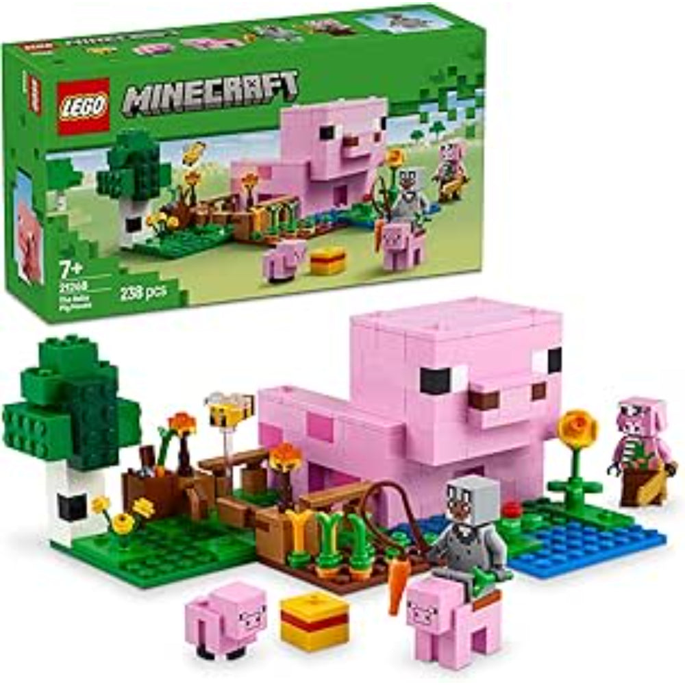 Lego Minecraft The Baby Pig House Building Toy Set - Toys