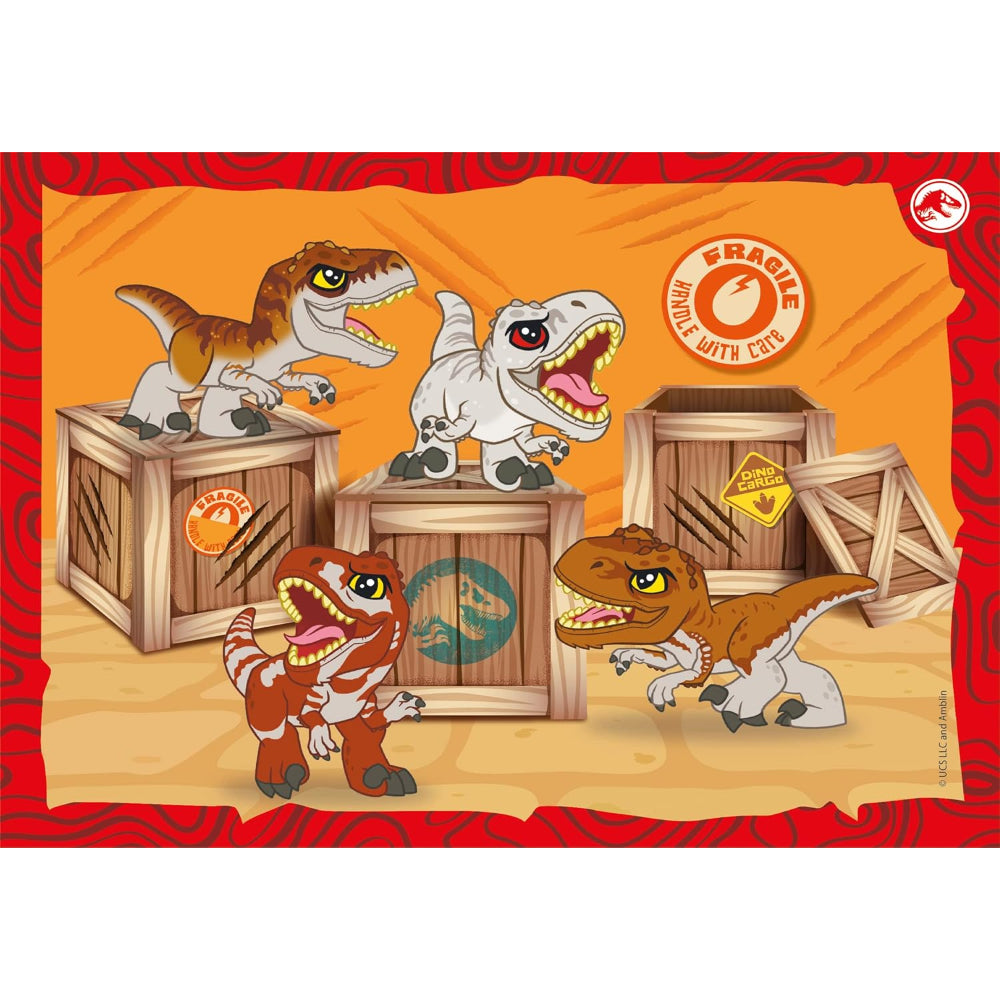 Clementoni Jurassic World Super Color 4-in-1 Puzzle