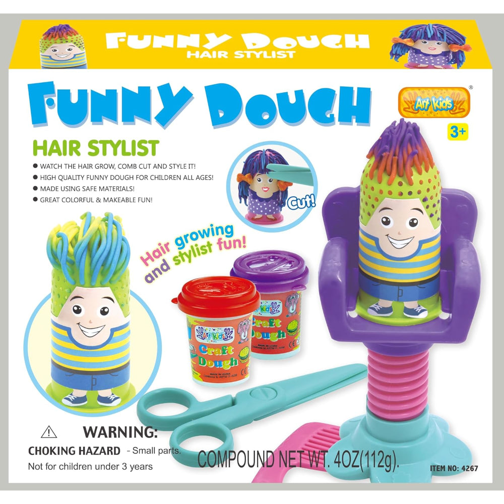 Art Kids Funny Dough Hair Stylist