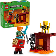 Lego Minecraft The Nether Lava Battle Building Blocks Set – 99 Pcs