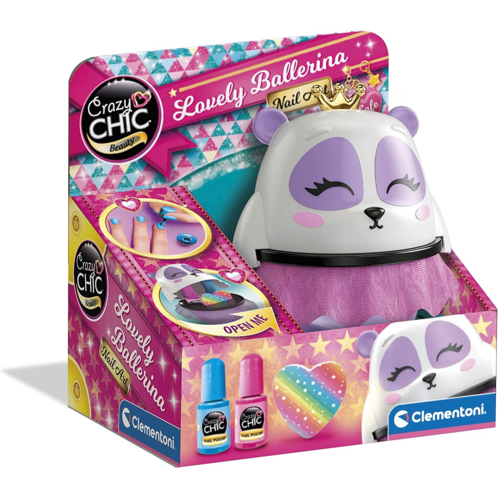 Clementoni Crazy Chic Lovely Ballerina Nail Set