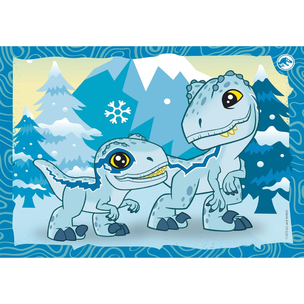 Clementoni Jurassic World Super Color 4-in-1 Puzzle