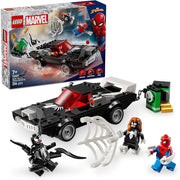 Lego Marvel Spider-Man vs. Venom Muscle Car Building Blocks Set – 254 Pcs