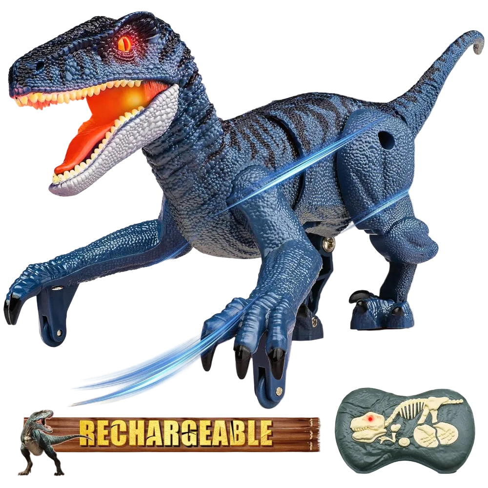 Ancient Dinosaurs RC Jurassic Velociraptor Toy - Toys - OKO