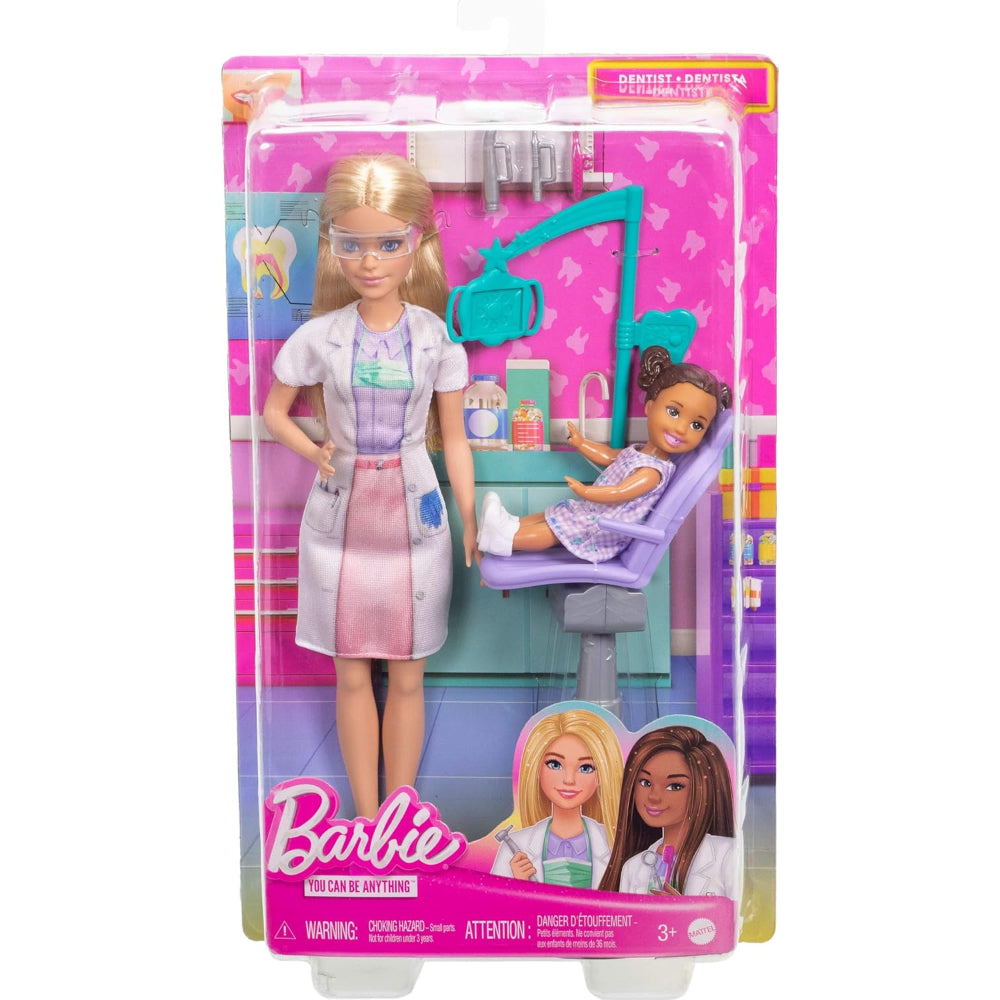 Barbie Dentist Doll With Blonde Hair