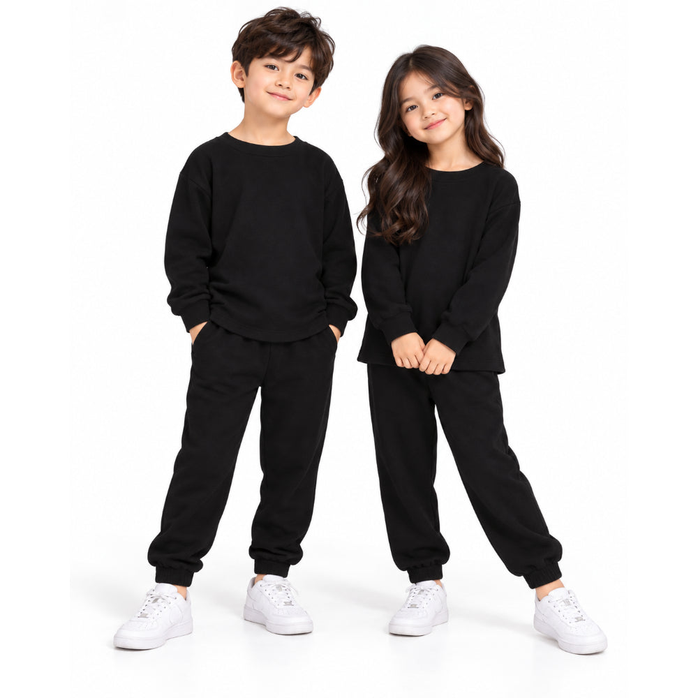Unisex Baby Thermal Set – Black
