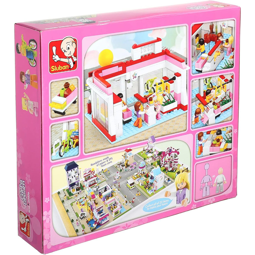 Sluban Girls Dream Supermarket Building Blocks Set - 289 Pcs